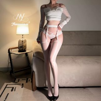 Bodystocking 8D Violet Mist — Berkilau Aurora