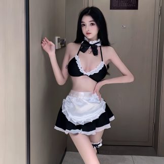 PureMuse 午夜女仆 — 六件套情趣制服